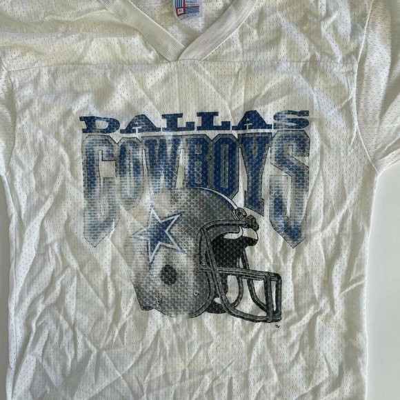 VTG Dallas Cowboys NFL Football Jersey Shirt Made in USA by Garin, Inc - Picture 3 of 5